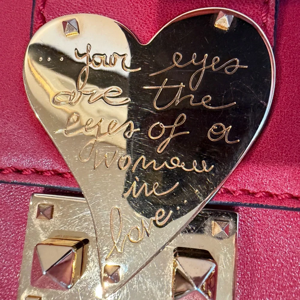 ❤️EUC❤️ VALENTINO 2015 L”Amour Fall Collection Crossbody - Stunning! - Picture 9 of 11